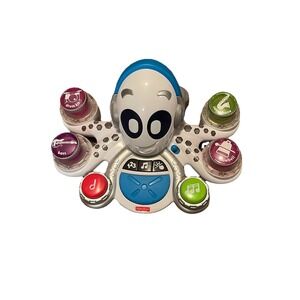 Fisher Price Think‎ And Learn Rocktopus Musical Octopus 14 Music Pods Toy WORKS